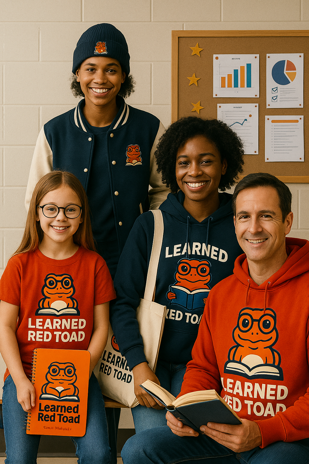 PowerTeacher AI in action with Learned Red Toad mascot