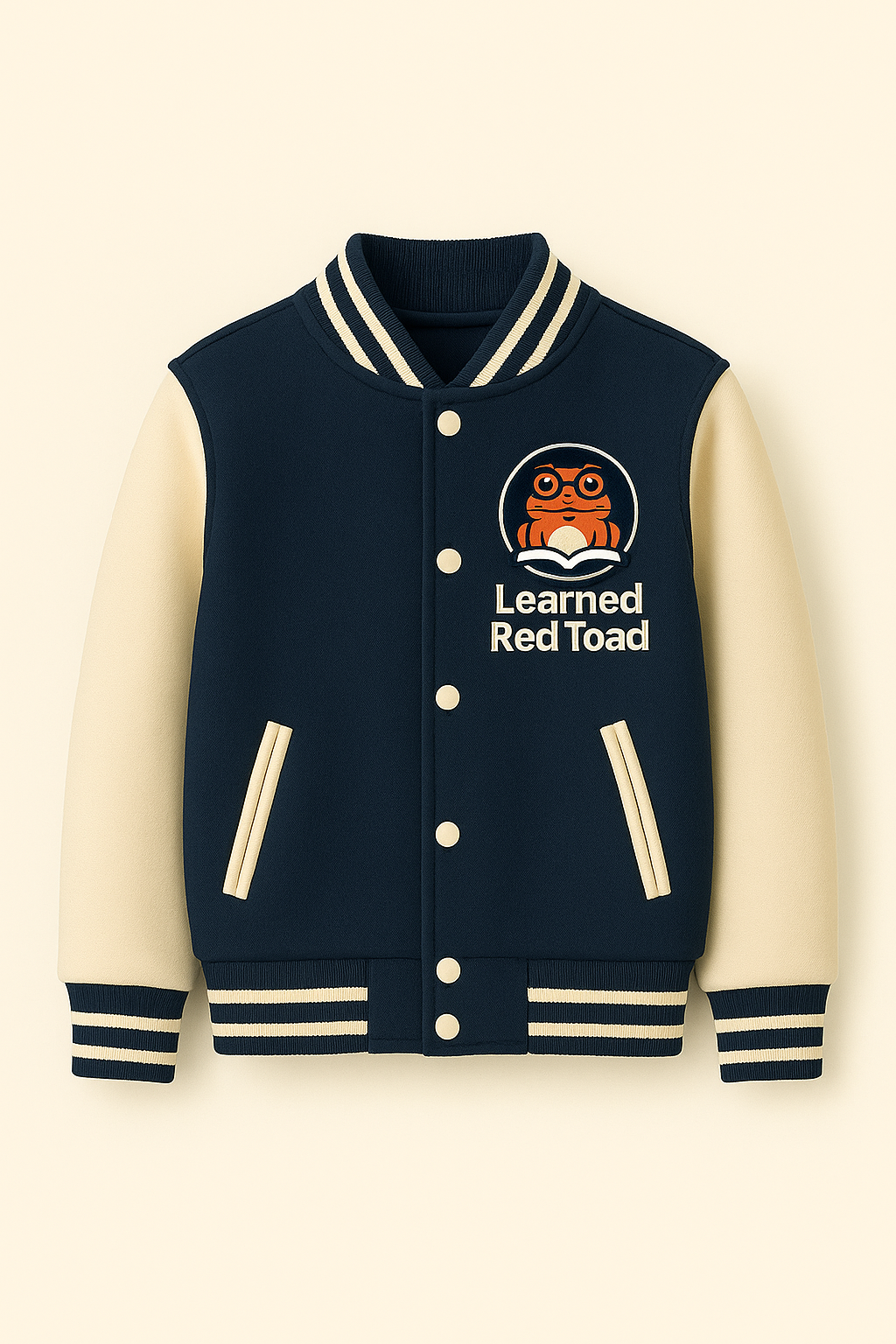 Navy and grey Learned Red Toad apparel set